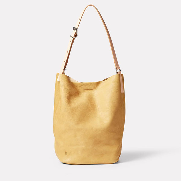 Ally Capellino Lloyd Calvert Leather Bucket Bag Yellow