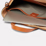 Ally Capellino Marcus Calvert Leather Folio Bag Redwood Inside Detail