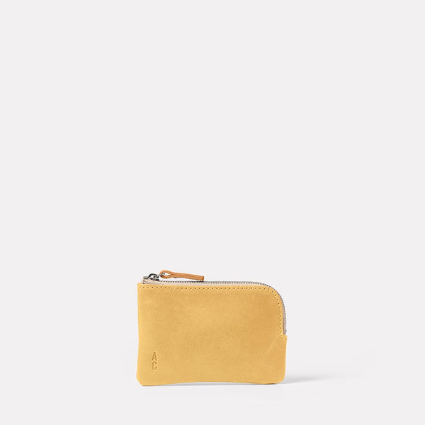 Ally Capellino Hocker Small Leather Purse Yellow