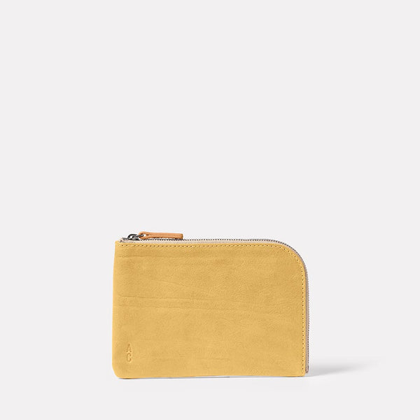 Ally Capellino Hocker Medium Leather Purse Yellow