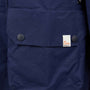 Ally Capellino x Barbour Ernest Waxed Cotton Jacket in Navy Pocket Detail