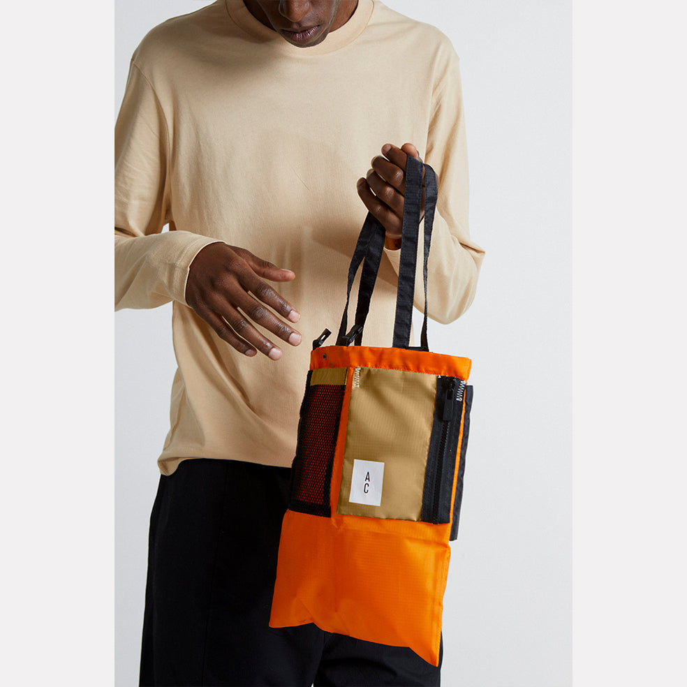 Herve Packable Pouch in Orange