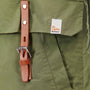 Ally Capellino x Barbour Lassie Waxed Cotton Jacket in Army Green Pocket Detail
