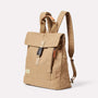 Ally Capellino Patrick Canvas P270 Backpack in Cashew Side View