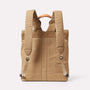 Ally Capellino Patrick Canvas P270 Backpack in Cashew Back View