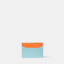 Ally Capellino Waste You Want Tri-Colour Pete Leather Card Holder in Blue Back Detail