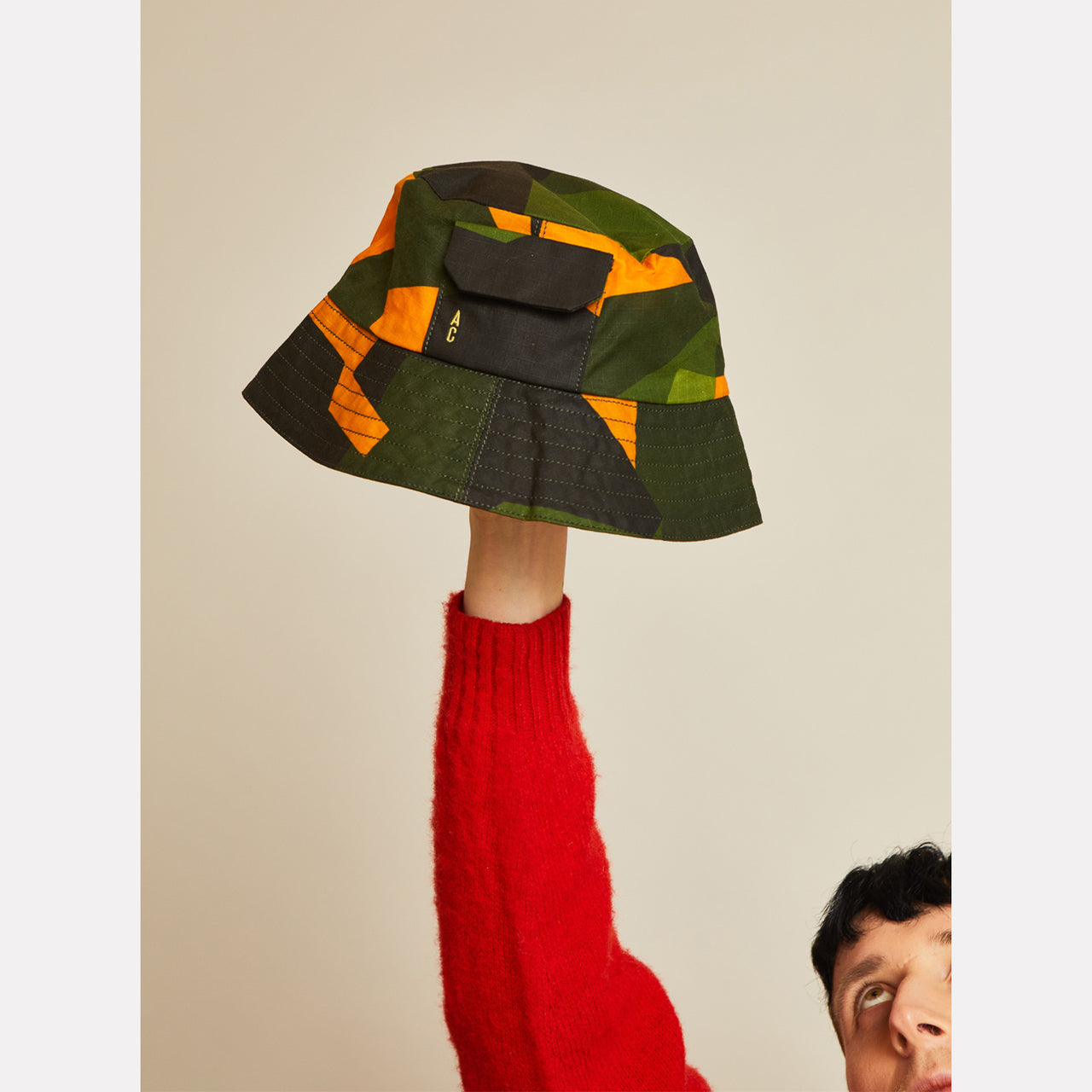 Bik Waxed Cotton Hat in Camo