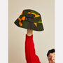 Bik Waxed Cotton Hat in Camo campaign image