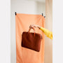 Marcus Calvert Leather Folio Bag in Red Wood model details