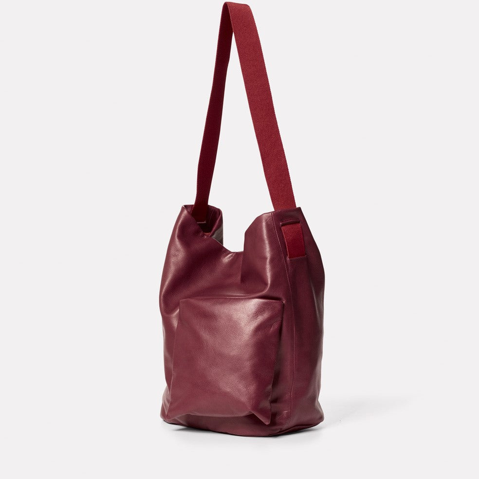 Oxblood best sale shoulder bag